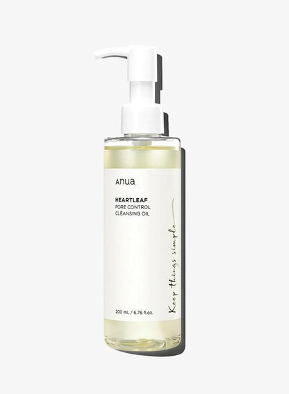 Huile nettoyante anti-pores ANUA HEARTLEAF 200 ml