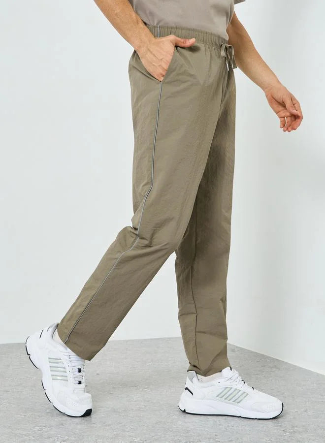Pantalon de survêtement léger olive pour homme