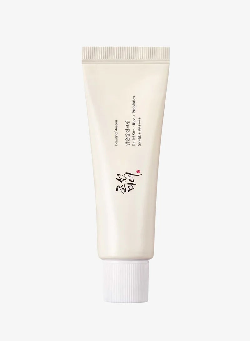 Soulagement solaire : Riz + Probiotiques