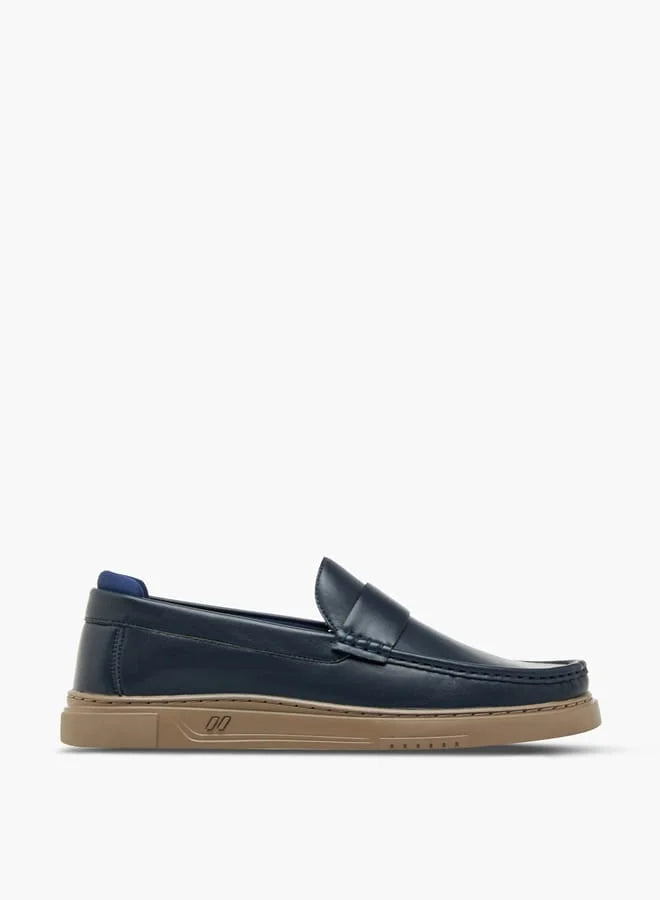 Mocassins unis pour hommes