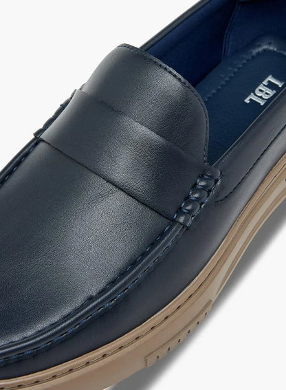 Mocassins unis pour hommes