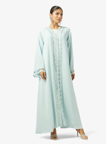 Open Front Abaya