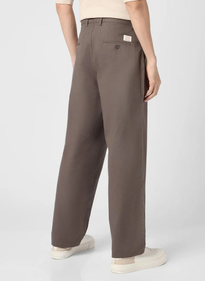 Pantalon chino ample gris foncé pour homme Urbano Fashion, non extensible