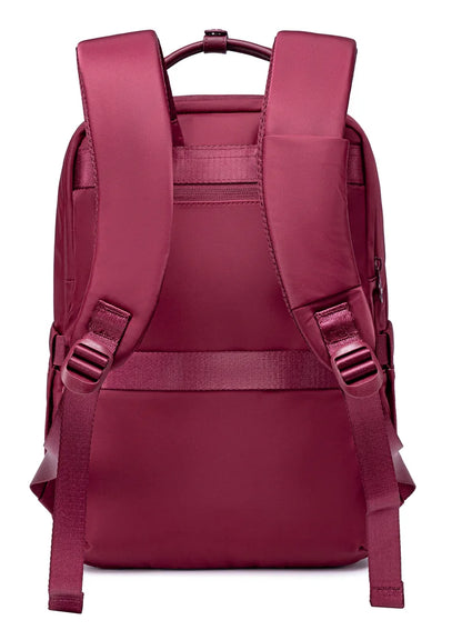 Lightweight Laptop Backpack for Women Water Resistant Multifunctional Anti-Theft Daypack for Casual/Office/School/College, CB00762-Burgundy