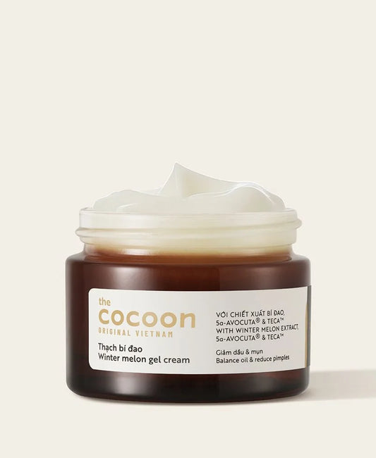 Crème-gel hydratante au melon d'hiver 30 ml | Crème visage sans huile pour peaux grasses et à tendance acnéique | Gel-crème hydratant léger pour une peau douce et repulpée | Soin quotidien matifiant