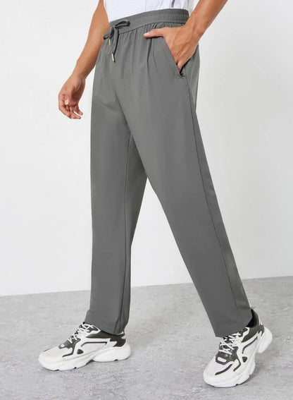Pantalon de survêtement gris décontracté pour homme