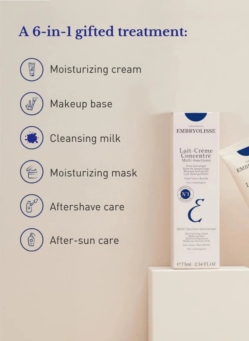 Embroylisse Lait Crème Concentre 30 ml - Hydratant nourrissant multifonction 6 en 1, Visage & Corps
