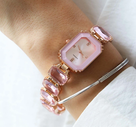 Montre rose