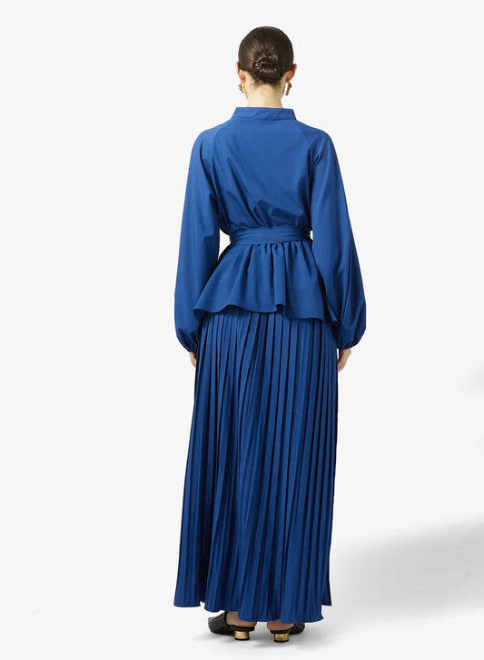 Ensemble haut péplum et jupe