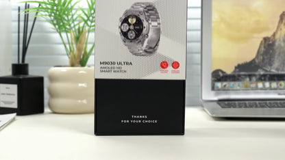 Montre connectée Havit  M9030 ULTRA AMOLED HD 46 mm avec bracelet en métal