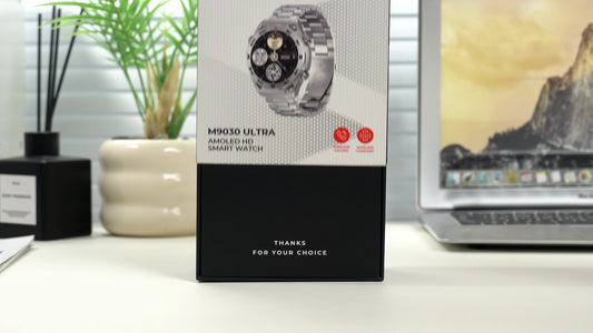 Montre connectée Havit  M9030 ULTRA AMOLED HD 46 mm avec bracelet en métal