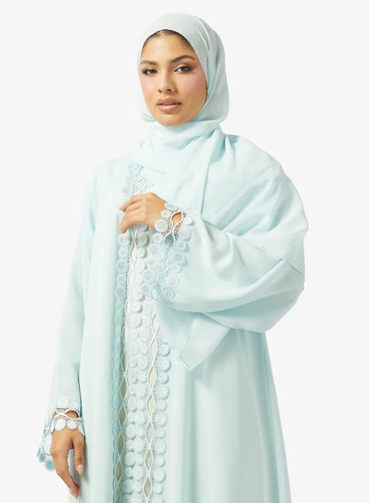 Open Front Abaya