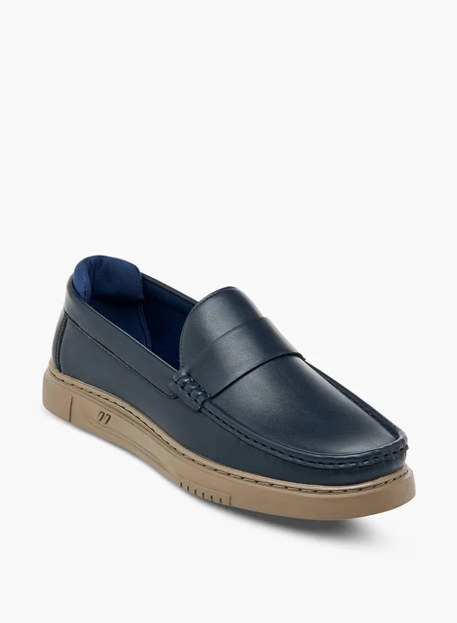 Mocassins unis pour hommes