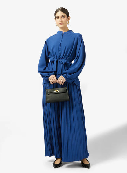 Ensemble haut péplum et jupe
