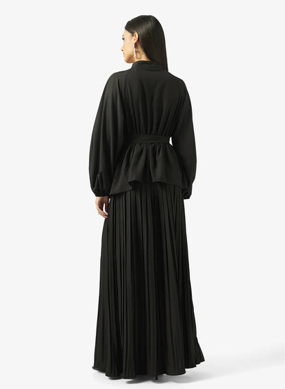 Ensemble haut péplum et jupe