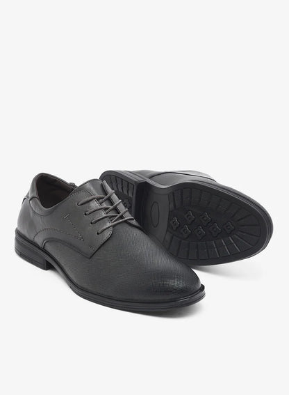 Chaussures habillées texturées à lacets