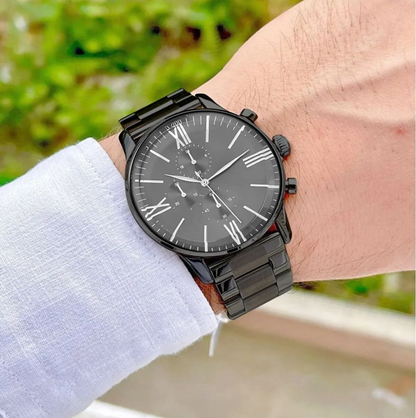 Wristwatch noire