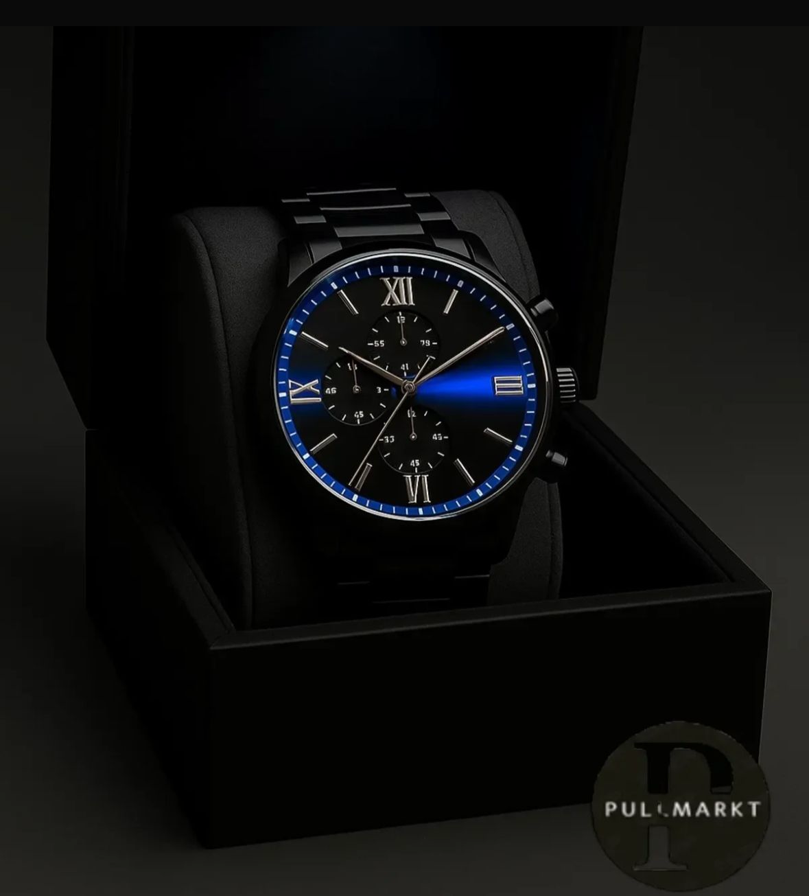 Wristwatch noire