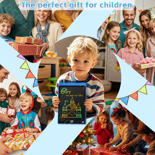Tablette d'écriture LCD 8,5 pouces, tablette de dessin numérique, bloc-notes d'écriture manuscrite, tablette électronique portable pour enfants de 3 à 8 ans
