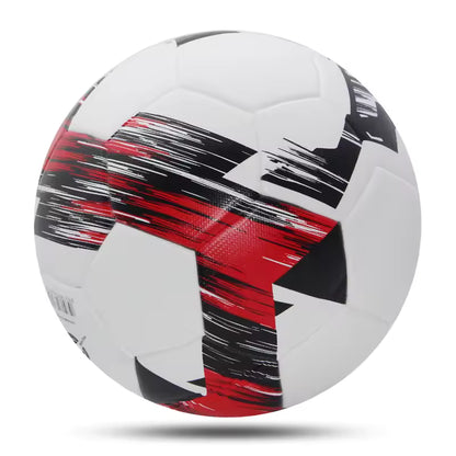 Ballons de football 2025, taille standard 5 et 4, haute qualité, sans couture, en polyuréthane, pour l'entraînement et les matchs en extérieur.