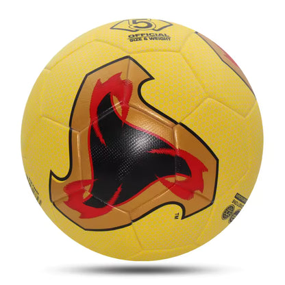 Ballons de football 2025, taille standard 5 et 4, haute qualité, sans couture, en polyuréthane, pour l'entraînement et les matchs en extérieur.