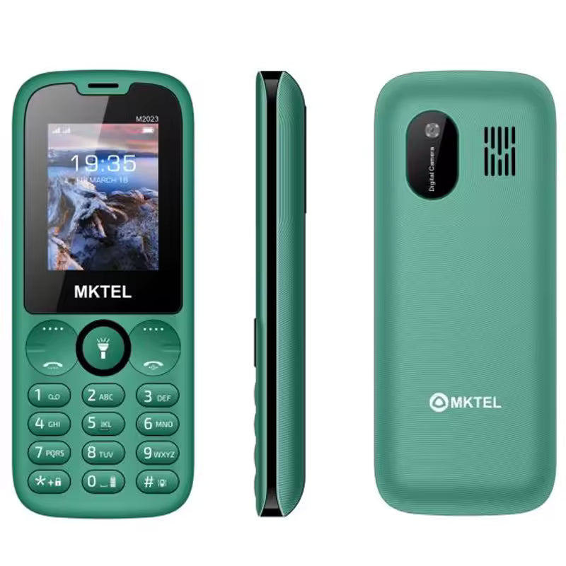 MKnicknM2023 Téléphone portable avec écran 1.77 ", batterie 800mAh, radio EpiFM pour touristes, lampe de poche, appareil photo 0.08 méga