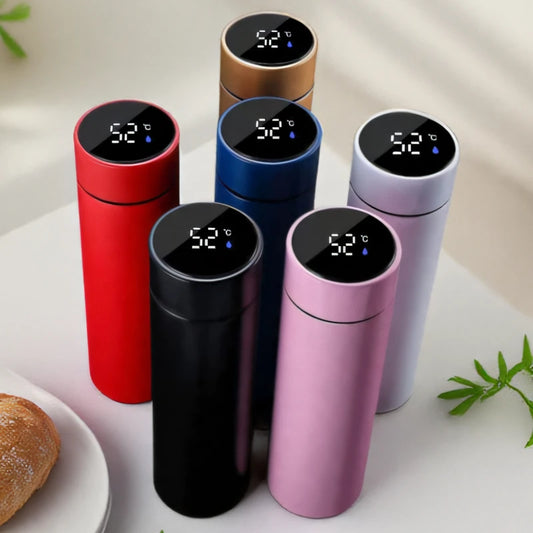 500ml Stainless Steel Thermos Bottle with Digital Temperature Display LED Intelligent Temperature Measurement Cup Vacuum Flask - AliExpress 15
