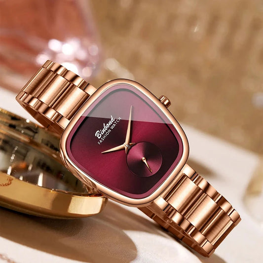 BINBOND Luxury Fashion Women's Watch Waterproof Stainless Steel Women's Watch Simple High Quality Quartz Watch watches for woman - AliExpress 1511