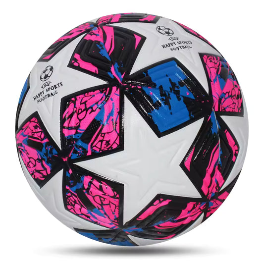 Ballons de football 2025, taille standard 5 et 4, haute qualité, sans couture, en polyuréthane, pour l'entraînement et les matchs en extérieur.
