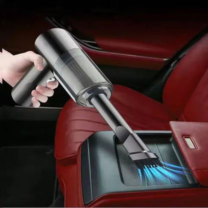 1PC aspirateur sans fil 120W haute puissance noir double usage pour la maison et la voiture puissant aspirateur à main Portable