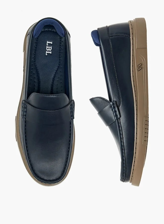 Mocassins unis pour hommes