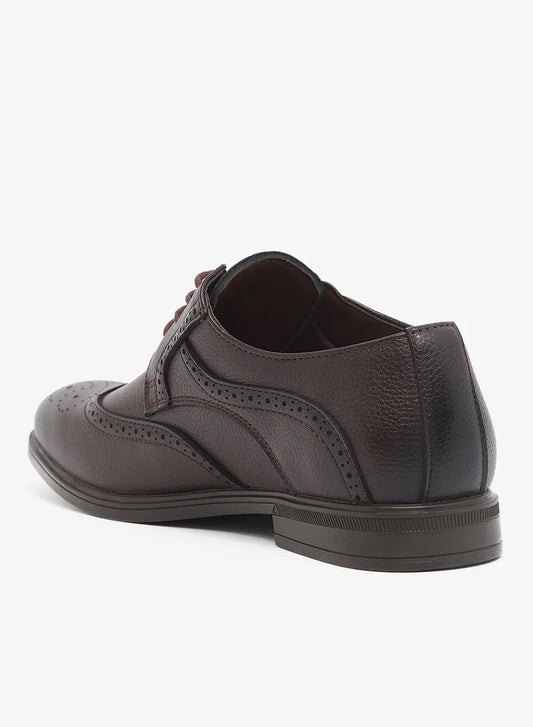 Chaussures habillées à lacets style brogue à bout golf