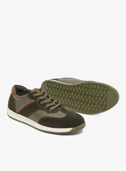 Chaussures à lacets rétro décontractées