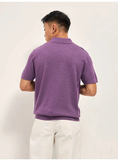 Men’s Short Sleeve Polo T-Shirt | Casual or Smart Style | Perfect for Work, Travel, Everyday Outfits & All-Season Wear | Stylish, Comfortable & Versatile for Any Occasion
