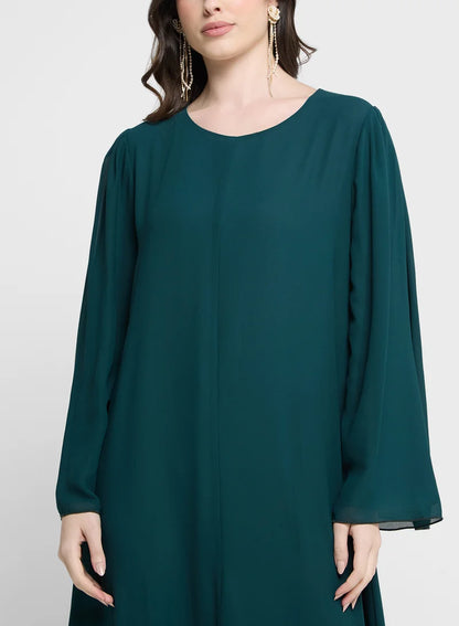Abaya bicolore avec Sheila