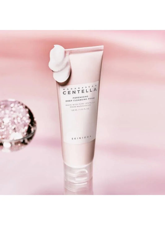 Mousse nettoyante porogène à la centella de Madagascar 125 ml