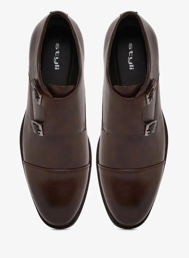 Soulier leather marron