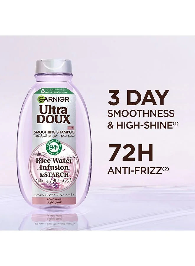 Shampooing Ultra Doux à l'eau de riz et à l'amidon - 600 ml