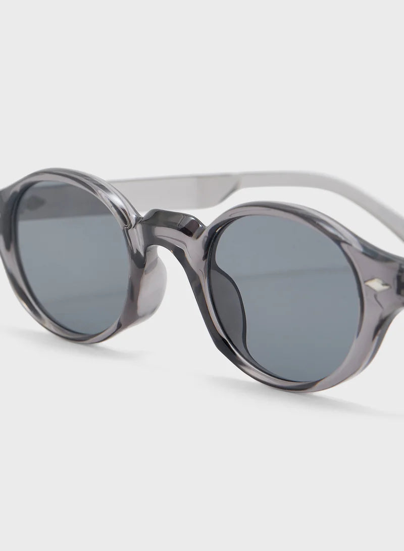Lunettes de soleil rondes rétro