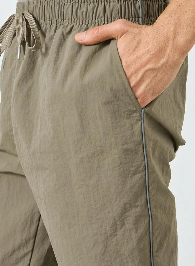 Pantalon de survêtement léger olive pour homme