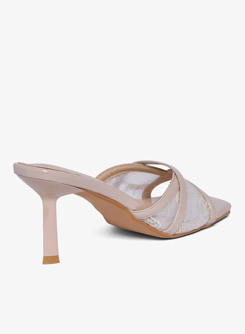 Sandales à talons hauts Geomnii pour femmes – Sandales élégantes pour les fêtes, le bureau, les mariages et les soirées