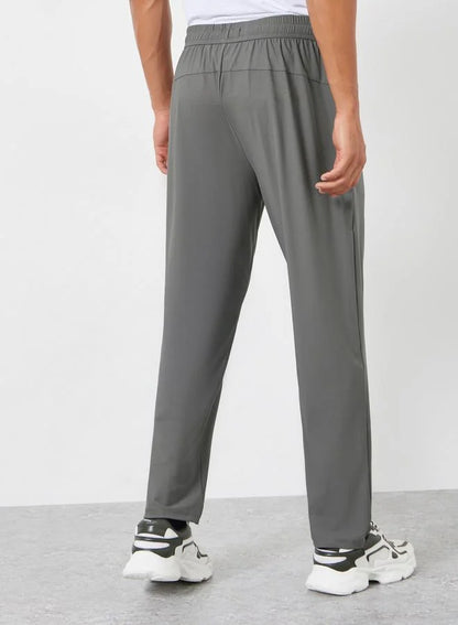 Pantalon de survêtement gris décontracté pour homme