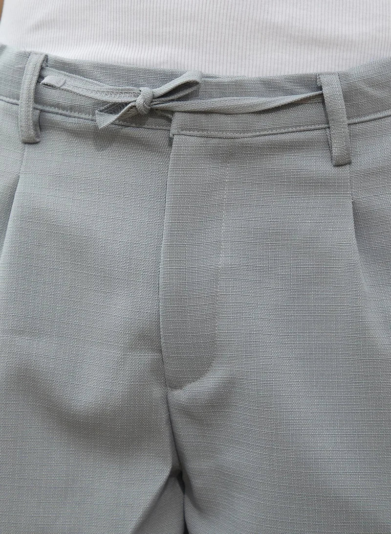 Lightweight - Tailored Linen-Blend Trousers