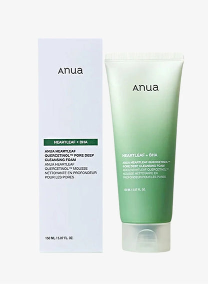 MOUSSE NETTOYANTE POUR LES PORES ANUA HEARTLEAF QUERCETINOL 150 ml
